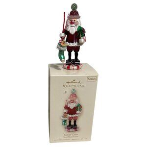 Hallmark Candy Claus Noel Nutcrackers Keepsake Series 2008 Christmas Ornament